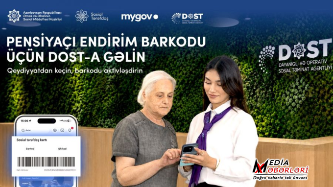 Pensiyaçılara mühüm xəbər: endirimlərdən yararlana bilərlər Pensiyaçılara mühüm xəbər: endirimlərdən yararlana bilərlər