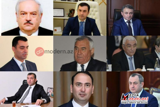 Töhmət alan MƏMURLAR - İşdən çıxarılanlar və hələ də qalanlar Töhmət alan MƏMURLAR - İşdən çıxarılanlar və hələ də qalanlar