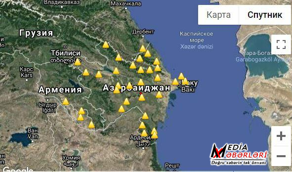 Azərbaycanda zəlzələ oldu Azərbaycanda zəlzələ oldu