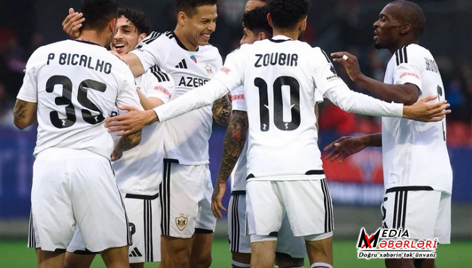 Avropa Liqası: "Qarabağ" inamlı qələbə ilə növbəti mərhələdə