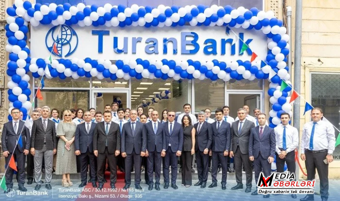 TuranBank-ın Gəncə filialı artıq yeni ünvanda TuranBank-ın Gəncə filialı artıq yeni ünvanda