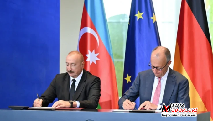 Azərbaycan ilə Almaniya arasında Birgə Bəyannamə imzalandı - MƏTN (Yenilənib) Azərbaycan ilə Almaniya arasında Birgə Bəyannamə imzalandı - MƏTN (Yenilənib)