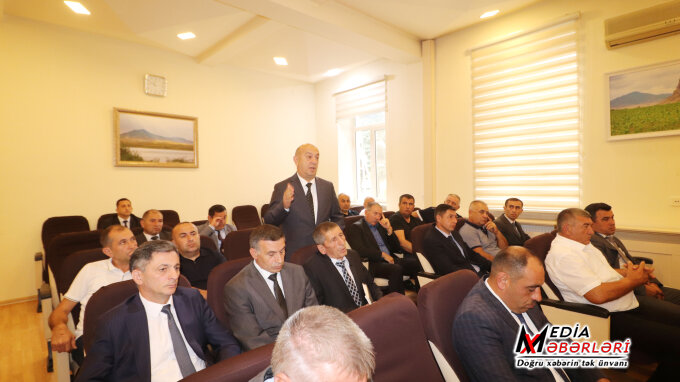 Qazaxda müşavirə keçirilib