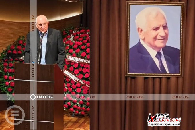 Nəriman Həsənzadənin oğlundan təsirli çıxış - VİDEO