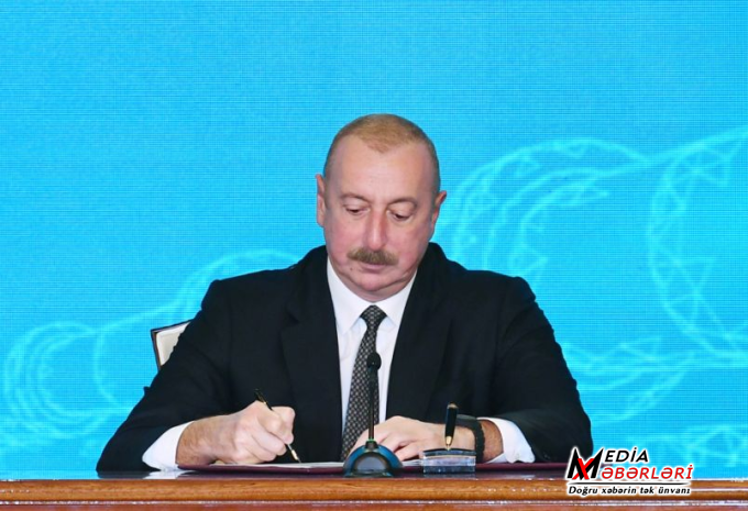 Prezident Fərman imzaladı