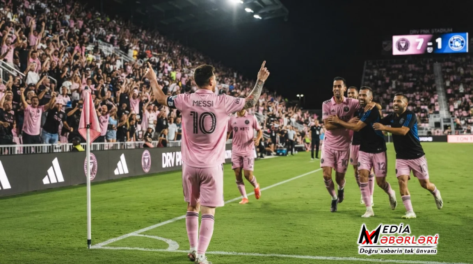 Messi MLS matçında dörd qol vurdu - VİDEO