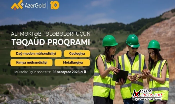 “AzerGold” tələbələr üçün növbəti təqaüd proqramını elan edir