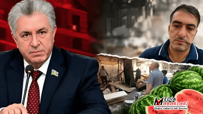 Deputat qarpızsatanla bağlı insidentdən danışdı: "Bıçağı çənəmin altında saxladı"