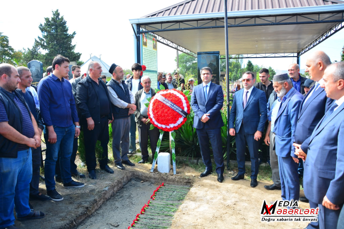 Ağstafada şəhid anası Şəriqə Ələsgərovanın dəfn mərasimi keçirilib