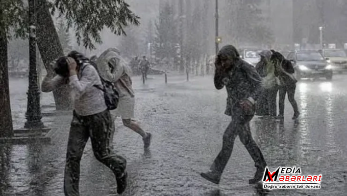 Leysan yağacaq, dolu düşəcək - Bu tarixdən hava DƏYİŞİR Leysan yağacaq, dolu düşəcək - Bu tarixdən hava DƏYİŞİR